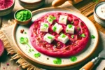 Easy beetroot paneer paratha recipe