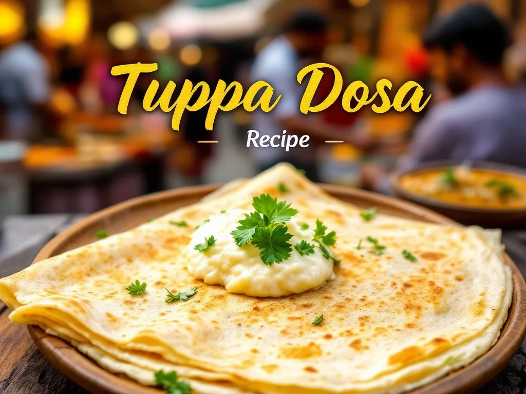 South Indian Delicious Tuppa Dosa Recipe