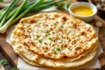 Spring onion paratha indian